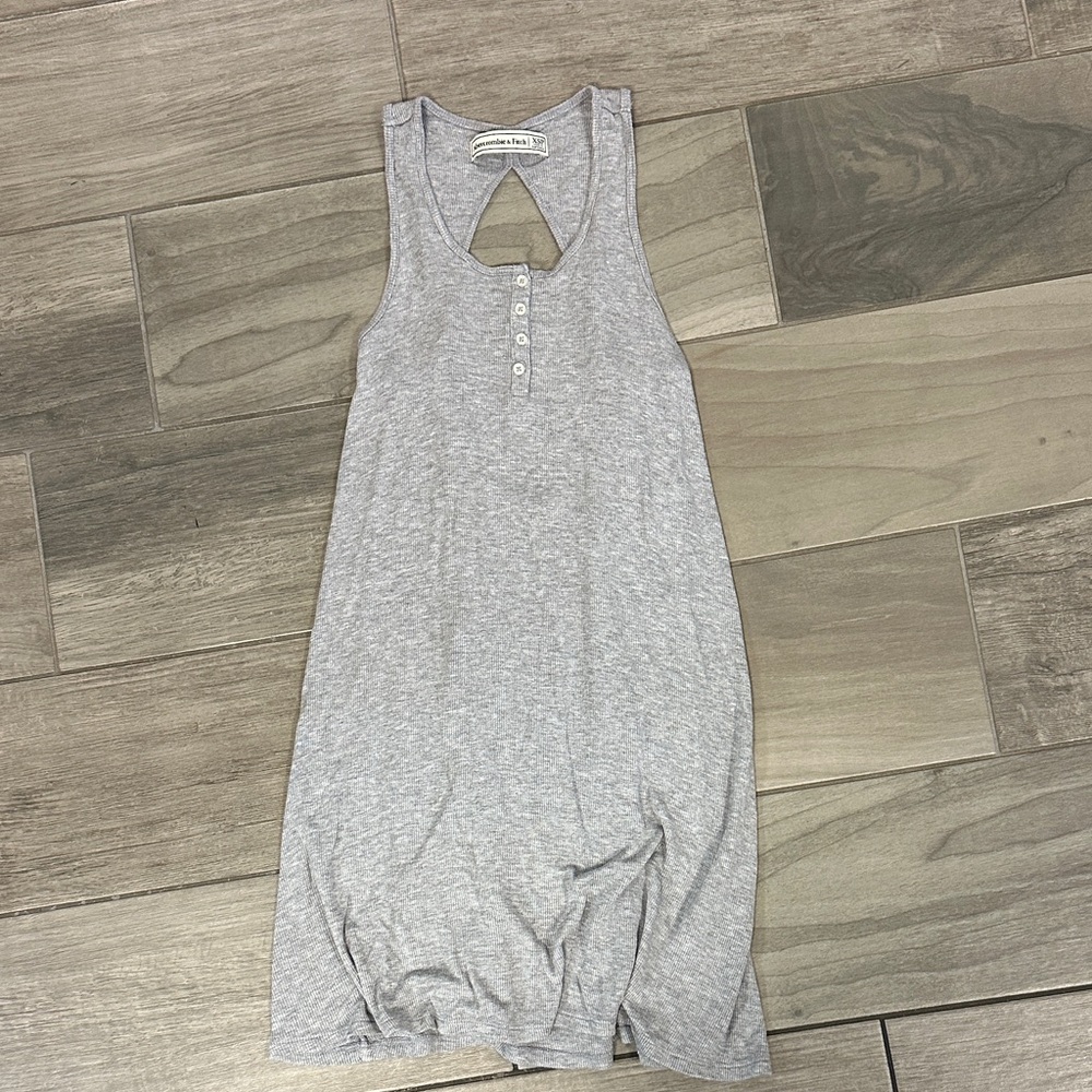 Abercrombie & Fitch Gray Mini Dress